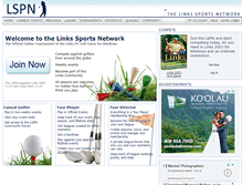 Tablet Screenshot of lspn.net